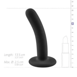 No-Parts - Logan Dildo 13.5 Cm - Zwart -Seksspeeltjeswinkel NP 12 BLK 10