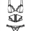 Obsessive Bravelle 3-delige BH Set - Zwart