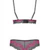 Obsessive Tulia 2-Delige BH Set - Zwart/Roze