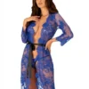 Obsessive Cobaltess Kanten Kimono - Blauw