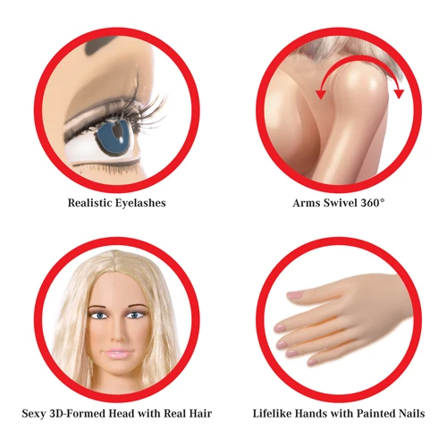 Realistische Life-Size Doll Hannah Harper 1 Realistische Life-Size Doll Hannah Harper