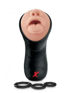PDX Elite Deep Throat Vibrerende Masturbator