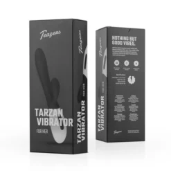 Teazers Tarzan Vibrator - Zwart 11 Teazers Tarzan Vibrator - Zwart -Seksspeeltjeswinkel TEA010 6