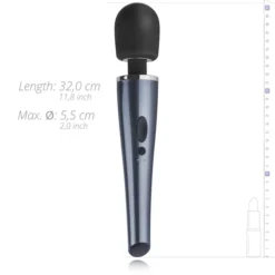 Black Lightning Wand Vibrator -Seksspeeltjeswinkel TEA023 7