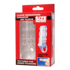 Size Matters Clear Sensations Penis Sleeve 5 Size Matters Clear Sensations Penis Sleeve -Seksspeeltjeswinkel ae288 clear 3