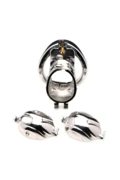 Master Series Entrapment Deluxe Locking Chastity Cage -Seksspeeltjeswinkel ah060 4