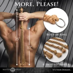 Master Series Swashbuckler Touwzweep -Seksspeeltjeswinkel ah142 3