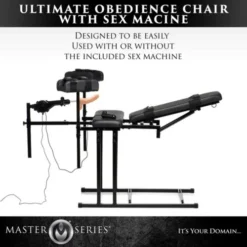Master Series Obedience Chair Met Sex Machine -Seksspeeltjeswinkel ah155 6