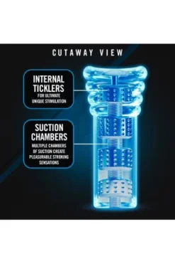 M For Men - Masturbator All Nighter - Transparant -Seksspeeltjeswinkel bl 06612 8