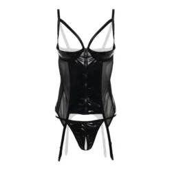 Jarretelset Met Open Cups Dark Desire -zwart 7 Jarretelset Met Open Cups Dark Desire -zwart -Seksspeeltjeswinkel bsrd lblk 003 s 6