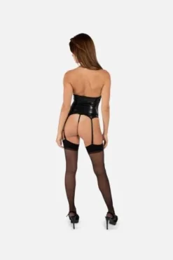 Taille Jarretelgordel Dark Desire - Zwart -Seksspeeltjeswinkel bsrd lblk 005 s 3
