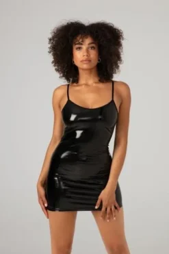 Mini Jurkje Black Love - Zwart