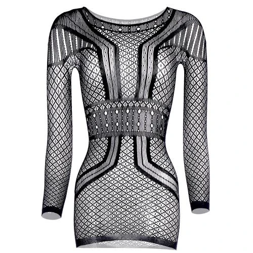 Mesh Jurkje - Zwart 5 Mesh Jurkje - Zwart - Afbeelding 5