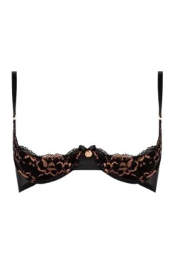 1/4 Bh Glitterkant Sevdalizia - Zwart/koper -Seksspeeltjeswinkel cld sev 006 s