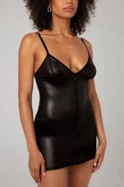 Wetlook Jurk Xenna -Seksspeeltjeswinkel cld wblk 002 s 6