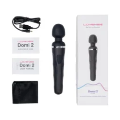 Lovense - Domi 2 Mini Wand Vibrator -Seksspeeltjeswinkel e25149 5
