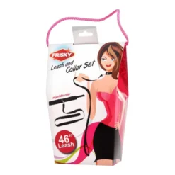 Frisky Riem En Halsband Set - Zwart -Seksspeeltjeswinkel ve983 3