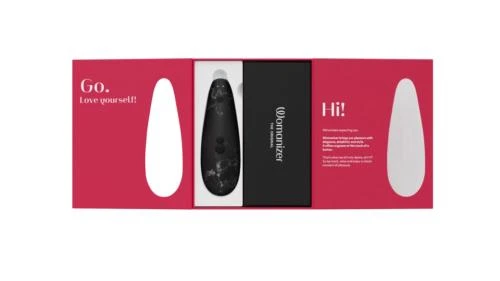 Womanizer X Marilyn MonroeTM Special Edition - Black Marbl 8 Womanizer X Marilyn MonroeTM Special Edition - Black Marbl - Afbeelding 8